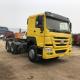 10f 2r Speeds Used Sinotruk HOWO 371HP 375HP 6X4 Tractor Truck with Manual Transmission