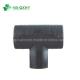 20mm to 355mm Injection PE100 HDPE Electrofusion Socket Equal Tee for Gas Pipe Fitting