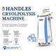 Newest ce certification 1800W cryolipolysis equipment fat freezing slimming machine