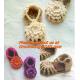 Baby Boy Girl Infant Knit Shoes Handmade Crochet Booties