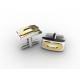Tagor Jewelry Top Quality Trendy Classic Men's Gift 316L Stainless Steel Cuff Links ADC79