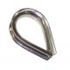 AISI 316 Stainless Steel Cable Railing Thimble EU / Italian / US Type Available