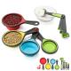 Multipurpose Silicone Kitchen Utensils Measuring Cups And Spoons Portable