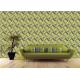 Geometric Style 3D PVC Wallpaper For Living Room , Water Based Ink