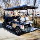 2023 Black 6 Seater Golf Cart 4x4 60V Lithium Battery 35mph
