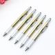 0.5 mm Gel Pen with Ruler Level Stylus and Screwdriver Small Size Big Functionality