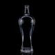 Clear 200ml 375ml 500ml 750ml Glass Liquor Wine Whisky Vodka Tequila Bottle With Cork