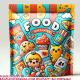 Resealable Food Packaging Stand Up Pouches Dried Fruit Snacks Zip Bags Self