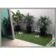 Apple Green S Shaped Indoor Synthetic Grass For Home Garden Landscaping Decoration