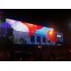 IP68 Anti-UV RGB Flame Retardant LED Mesh Screen For Outdoor Facade Lighting