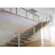 Rod Bar Stainless Steel Balustrade Systems Anti Rusty Performance For Staircase