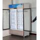 Double Glass Door Refrigerator Gold Series Multi Layer Commercial