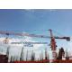 TC6013 8t Topkit Tower Crane Top Slewing 1.6*3m Split Type Mast Section  In Kyrgyz