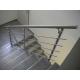 Modern Stainless Steel Railing Balusters For Staircase / Terrace / Pool Fence