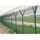 5mm Corrosion Resistant No Climb Security Fence For Airport