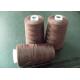 Brown Spun 100% Polyester Sewing Thread 20s / 2 3000yds Low Shrinkage