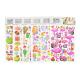 Puffy 3D Sticker Printing Embossing Decorative For Baby Promotional Gifts