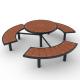 EN840 Approved Recycled Wooden Folding Picnic Table And Chairs