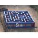 Custom Made Giant Outdoor Amusing Inflatable Maze For Kids N Adults Challenge Activities