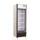 465L Glass Door Beverage Display Cooler Upright Supermarket Refrigerated Showcase