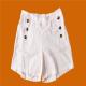 30% Cotton Ladies White Shorts