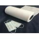 White BFE99 Medical Non Woven Fabric , Non Woven Fabric Material Tear Resistant