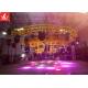 Rotating Circle Shaped Aluminum Lighting Screw Truss For Club / Background