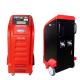 Red R410a Refrigerant Recovery Car AC Service Station 1HP CE Certificate
