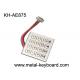 Custom Industrial Metal Kiosk Keyboard / Digital Keypad With 16 Keys