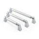 128mm Bathroom Dresser Pulls Oxidized Aluminum Combinate With Zinc Kitchen Cabinet Handles