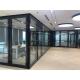 Modern 10mm Movable Glass Partition Walls Easy Installation Modular Glass Office Walls