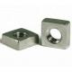 Customized A2 Galvanized Square Stainless Steel Nut Zinc Plate Surface
