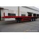 Heavy trailer truck 60 ton container semi-trailer Flat-bed trailer for sale  - TITAN VEHICLE