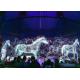 360 Degree 3D Holographic Effect Projection Screen Holographic Screen Projection Net Hologram Mesh Screen