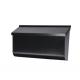 Black Powder Coating Townhouse Steel Wall Mount Mailbox for Bending and Punching Process