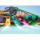 Theme Park Family Water Slide , Fiberglass Swimming Pools Water Slides For All Ages