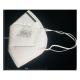 High Filtration KN95 Face Mask , White Anti Smog Face Mask Soft Disposable