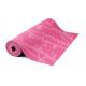 silk-screen printing PVC yoga mat/pink cherry blossom yoga mat