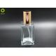 120ML Flat Shoulder Spray Pump Glass Bottle With Caps Gold Tops