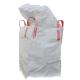 White Flat Bottom Reusable Jumbo Bag For Packing Cement / Fertilizer