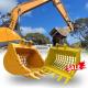 32 Ton Excavator Bobcat Sieve Bucket For Construction Machinery