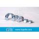 Galvanized 1 Inch EMT Conduit Fittings , One Hole EMT Conduit Strap