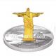 Christian Religion Brazil Silver Coin