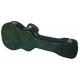 Full Size Custom Ukulele Case Dark Green Exterior For 4 String Ukulele Guitar