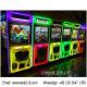 luminous Heart Pattern Glitter Colorful illuminated Coin Operated Arcade Games Doll Cranes Claw Machine