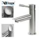 Precision Lost Wax Casting Stainless Steel Faucet Basin Tap Satin Finish For Bathroom