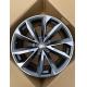 Audi Q7 ET31 66.5 Hole 21 Inch Black Alloy Wheels , Cast Aluminum 21 Inch Wheels 5x112