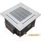MECO CE CERTIFIED HYDRONIC FOUR WAY CEILING CASSETTE FAN COIL UNITS 0.6TR 200CFM with fresh air hole,build in water pump