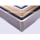 Anti Corrosion Brushed Aluminium Skirting Board For Curved Wall Decoration