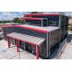 Portal Frame Steel Structure Building Construction For Prefabricated Commercial Warehouse